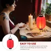 Table Lamps 2pcs Paper Japanese Lantern Lamp Decorative Hanging For Home