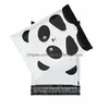 Emballage Sacs Panda Stockage Logistique Emballage Courrier Sac Boutique Transport Mylar Postal Affaires Vacances Fête Drop Delivery Bureau S Dhap1