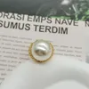 Pierścienie klastra Bettyue damski pierścień 2023 moda premium super duże perłowe szlachetne temperament regulowany rozmiar akcesoriów biżuterii