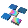 Latest Colorful Pattern Skin Metal Alloy Cigarette Case Herb Tobacco Preroll Rolling Clips Stash Box Portable Innovative Smoking Container Holder Shell DHL