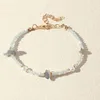 Charm Bracelets Adjustable Natural Stone Bead Bracelet Sweet Pearl Crystal Trendy Fashion Jewelry For Women Armbanden Voor Vrouwen