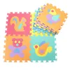 Spela mattor 10 bitar av skum engelska alfanumeriska mönster Spela anti Fall Pad Baby Puzzle Toy Letter Crawl Carpet Toy 230619