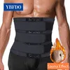 YBFDO Waist Trainer Slimming Body Shaper Slim Belt For Men Tummy Control Modeling Strap belly control Cincher Trimmer Girdle277f