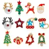 Stud Earrings 634C 6 Pairs Christmas Charm Set Holiday Earring For Women Girls