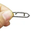 Anzóis de pesca INFOF 200 peças Swivel Fishing Quick Clip Snap SML Anzóis giratórios Conector de pesca para água salgada Terminal Tackle 230619