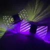 Nouveauté Jeux Glowing LED Hommes Femmes Bow Tie Party Neon Fan Lumineux Anniversaire Musique Discothèque Cosplay Costume Décor Accessoires 230619