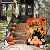 1 st, Halloween Tuin Vlag Dubbelzijdig 12 "X 18" Yard Vlag Pompoen Kasteel Vleermuis Decoratieve Halloween Indoor Outdoor Decoraties