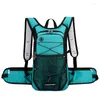 School Bags 13L Bike Cycling Water Bag Backpack Outdoor Sport Running Climbing Hiking Hydration Bladder Storage Pack Waterproof Rucksack