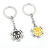 Anime One Piece Heart Pirates Trafalgar Law Bepo Logo Emblema Portachiavi in lega Portachiavi Portachiavi Portachiavi Accessori211J