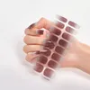 Nagelklistermärken Pure Solid Color Gradual Change Glitter Series Powder Sequin Manicure Decoracion Full Cover Decoration