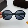 2023 Lunettes de soleil bigrim hexagonales individuelles pour femmes UV400 planche double couleur importée 56-19-140 pour lunettes de mode sur ordonnance fullset design case