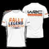 Herrt-shirts överdimensionerade streetwear mode 3D tryckt motorsport rally crew nack t skjortor högkvalitativa kläder anpassningsbara 230619