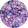 61Pcs-Pack Anime Violet Vapeur Vague Autocollants Stickers Muraux En Gros Vinyle Autocollant Étanche Ordinateurs Portables Voiture Scrapbooking Guitare Boîte Planche À Roulettes JDM Bagages Décalque