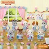 Инструменты мастерская Sylvanian Families Baby Band Series 4CM мини -фигура с музыкальным инструментом Случайный одиночный пакет Blind Bag 230617