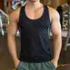 Débardeurs pour hommes KAMB Bodybuilding Hommes Sports Gym Fitness Débardeur Hommes Séchage rapide Homme Sans manches Workout Running Slim Vest T-shirt 230619