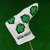 Autres produits de golf Golf Putter Headcover Clown Cover PU cuir Golf Putter Headcover Golf Blade Putter Golf Club Head Cover Protector 230619