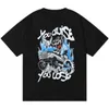 Designer Mode Kleidung T-Shirts Tsihrts Hemden Trapstar Crazy Truck Print Männer Frauen Sommer Mode Marke Paar Lose Mode Marke Kurzarm T-shirt Rock Hip Hop C