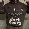 Mens Hoodies Sweatshirts High Quality Bat Foaming Print Streetwear Large Teen Sweatshirt Harajuku Y2k Clothes Top Homie Hoodie Men Clothing Tracksuit 230619