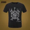 NEW STYLE Phillip Plain Men T Shirts Designer PP Skull Diamond T Shirt Short Sleeve Dollar Brown Bear Brand Tee High Quality Skulls T Shirt Tops FP2080