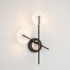 Wall Lamps 8W Acrylic LED Sconce Light Fixture Headboard Lamp Arms Adjustable Bedroom