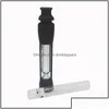 Cachimbos 12 mm Provador com manga Sile One Hitter Cachimbo Sem Quebra Design Portátil e Durável Entrega em Gota de Vidro Drinktopper Dhb6F