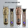 Cutting Cape 2pcs Hair Clippers Set Electric Trimmer Cordless Shaver Men Barber Shop Machine for USB 230619