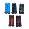 Bike Handlebars Components 1Pair Bicycle Handlebar Grips AntiSkid MTB Road Handle End Shockproof with Aluminum Lock Ring Parts 230619