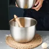 Kommen Keuken Roestvrij Staal 304 Mengkom Diep Ontwerp Koken Bakken Cake Brood Salade Mixer 2800ML