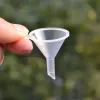 100pcs Simple Plastic Mini Small Funnels For Perfume Liquid Essential Oil Filling Empty Bottle Packing Tool Free Shipping