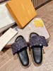 Nya stilskor tofflor Sandal Sliders Macaron tjock botten Designer Non-Slip Ins Soft Bottom Embroidered Fashion House Luxury Slipper Women