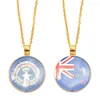ペンダントネックレスAnniyo American Samoa Zealand Northern Mariana Islands Tonga Vanuatu Jewelry＃D0096