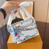 Luxurys Designer Satchel Graffiti Bag Brand Bag Cross Body camera bag Chains Totes 2023 Handbag Fashion Shoulder High Quality Bag Women Purse Phone Wallet Cartoon