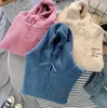 Autumn Winter Coat Sweet Hoodie Print Harajuku Loose Pocket Hoodies Womens Fleece Flannel Pullover Female Sweatshirt