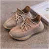 wholesale Sneakers Designer Kids Baby Knaye West Trainers Infant Children Boys And Girls Chaussures Enfants Summer Spring Fall Gift Drop Deliv Dhy45