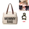 Crib Netting Mommy Bag Highcapacity Handheld One Shoulder Oblique Cross Outsorting Pratique Multi Functional Fashion Mother and Baby 230619