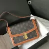 مصمم أكياس الكتف امرأة حقيقية جلد في سن المراهقة Triomphe حقيبة حقيبة محفظة محفظة محفظة