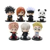 7 cm anime Jujutsu Kaisen boneca gojo satoru/itadoriyuji/fushiguro megumi/kugisaki nobara brinquedo modelo de anime japonês HDL