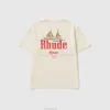 デザイナーファッション服TシャツRhude Sailing Tee半袖TシャツメンズHBXコットンストリートウェアトップカジュアルスポーツウェアロックホップセールIPWP