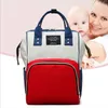 Crib Netting Mummy diaper bag Large capacity multifunction fashionable and durable mother baby backpack 230619