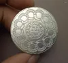 Arti arti e mestieri Stati Uniti 1 dollaro La valuta continentale 1776 monete d'argento in ottone placcate