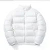 Nouveau style doudoune hommes coton rembourré vêtements lâche mince col montant