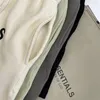 Unisex şort pamuk spor moda kısa tasarımcı essentail şort erkek kadın giyim kıyafetleri essen sokak tarzı gelgit diz uzunluğu esas şort