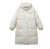 2023 New Down jacket Women's medium long loose light Down jacket winter coat