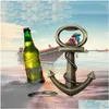 Ouvreur Vintage Bateau Ancre Ouvreur Porte-clés En Alliage De Zinc Boisson Porte-clés Bouteille De Bière Promotion Cadeau Qw8168 Drop Delivery Home Garden Dhji2