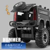 Diecast Model Car 1 32 H2 6*6 Big Tire Alloy Car Model Diecasts Metal Toy Modified Off-Road Fordon CAR MODEL KIDS GIFT A199 230617
