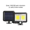 Tuin Decoraties 2 Stuks Solar Wandlamp Outdoor Bodies Sensor Lampen Body Sensing Tuinlamp Verlichting Tool Achtertuin Lampen Type 1 230617