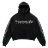 Heren Hoodies Sweatshirts Streetwear Y2K Hoodie Sweatshirt Mannen Hip Hop Print Oversized Jas Harajuku Mode Punk Rock Gothic Tops Kleding 230619