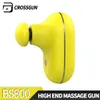 Massage pistol crossgun söt mini elektrisk bärbar kropp för djup muskelavslappning hals bakre ben axel liten massager 230619