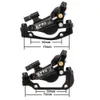 Bike Brakes ZTTO MTB Line Pulling Road Hydraulic Disc Brake Calipers Bicycle Replace Pad Front Rear Cable Control 230619