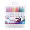 Watercolor Brush Pens G5AA 12/18/24Pcs double tip flexible color brush fine line tip watercolor marker 230619